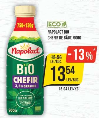 Napolact Bio Chefir de băut, 900g