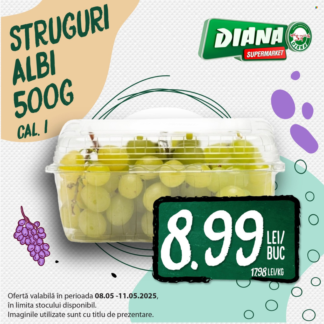 Catalog Diana supermarket - 08.05.2025 - 11.05.2025. Pagina 1