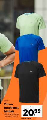 Tricou funcțional, bărbați