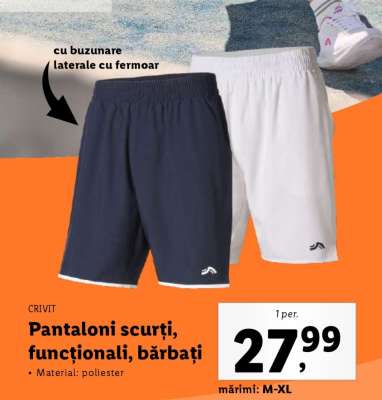Pantaloni scurți funcționali, bărbați
