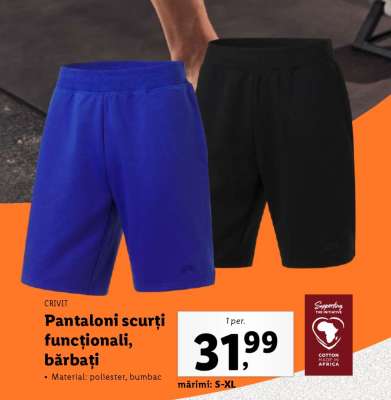 Pantaloni scurți funcționali, bărbați