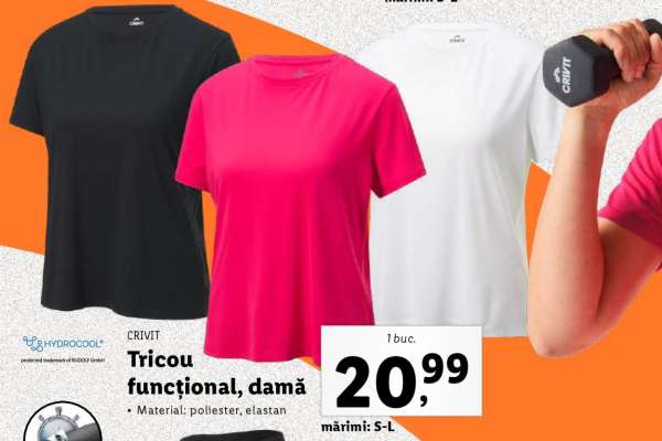 Tricou funcțional, damă