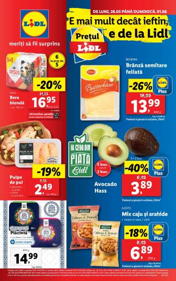 Cataloage Lidl - 26.05.2025 - 01.06.2025.