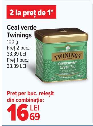 Ceai verde Twinings