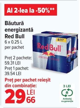 Băutură energizantă Red Bull