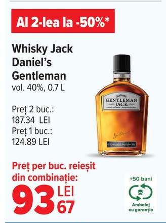 Whisky Jack Daniel’s Gentleman