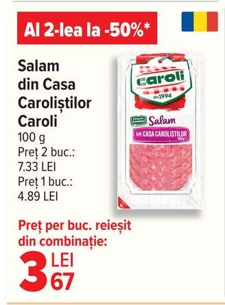 Salam din Casa Caroliștilor Caroli