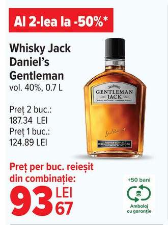 Whisky Jack Daniel’s Gentleman