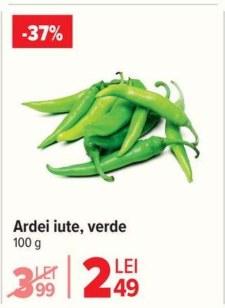 Ardei iute verde