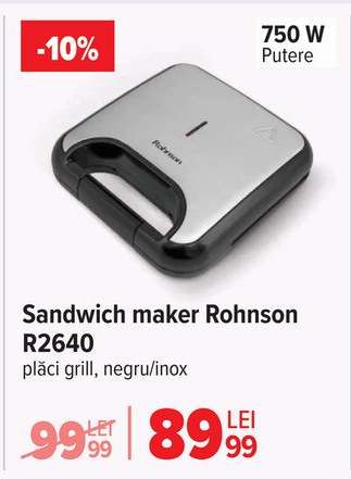 Sandwich maker Rohnson R2640