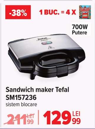 Sandwich maker Tefal SM157236