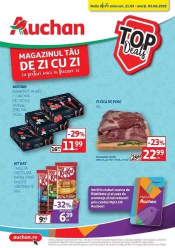 Cataloage Auchan - 21.05.2025 - 03.06.2025.