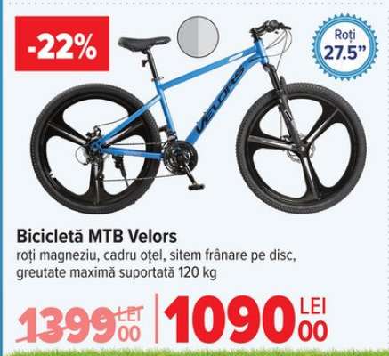 Bicicletă MTB Velors