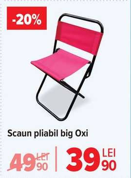 Scaun pliabil big Oxi