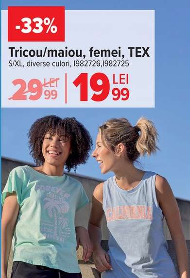 Tricou/maieu, femei, TEX