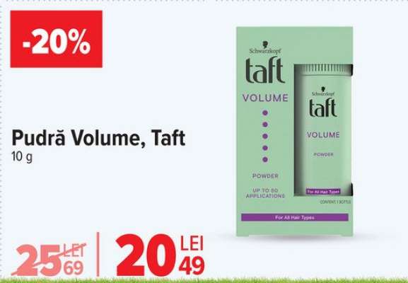 Pudră Volume Taft