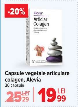 Capsule vegetale articulare colagen, Alevia