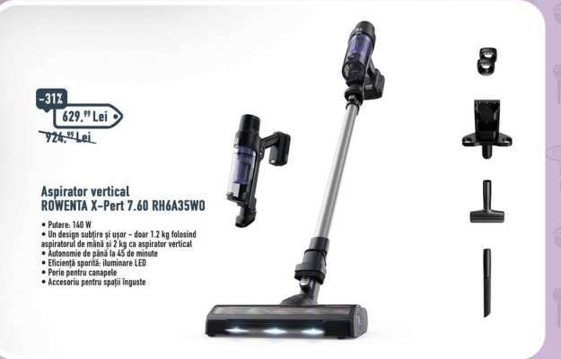 Aspirator vertical ROWENTA X-Pert 7.60 RH6A35W0