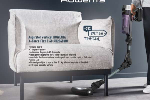 Aspirator vertical ROWENTA X-Force Flex 9.60 RHZ048WO