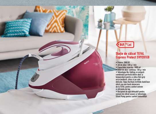 Stație de călcat TEFAL Express Protect SV9201EO