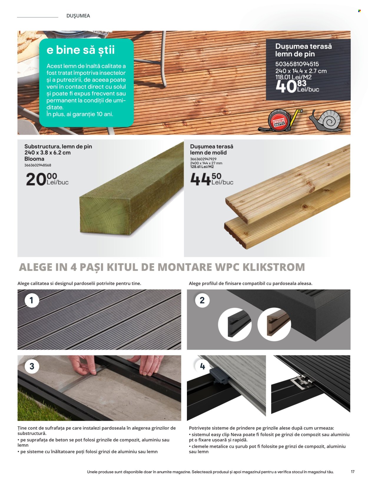 Catalog Brico Depot - 23.05.2025 - 31.10.2025. Pagina 17