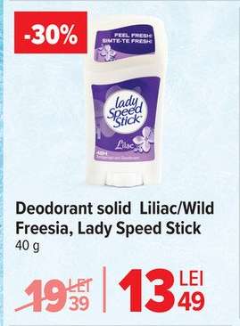 Deodorant solid Liliac/Wild Freesia, Lady Speed Stick