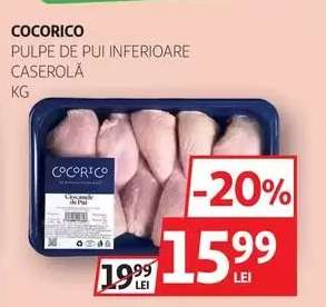 COCORICO Pulpe de Pui Inferioare Caserolă