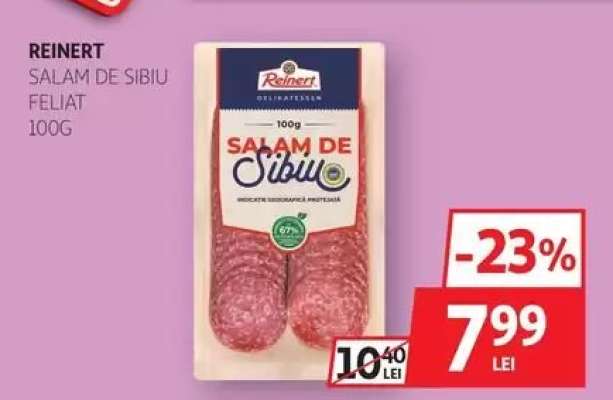 Reinert Salam de Sibiu feliat