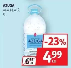 AZUGA APĂ PLATĂ 5L