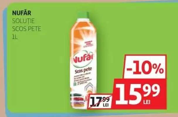 Nufăr Soluție Scos Pete 1L