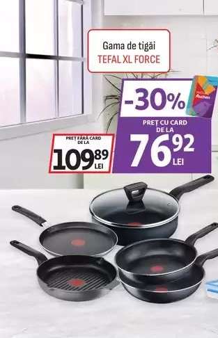 Gama de tigăi TEFAL XL FORCE