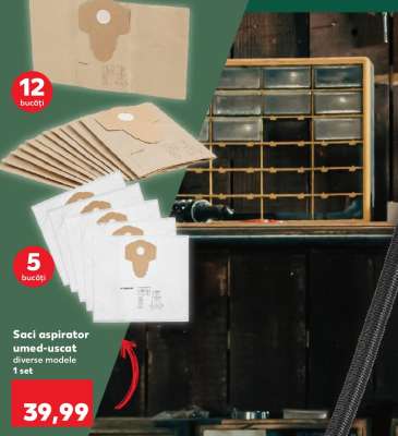 Saci aspirator umed-uscat