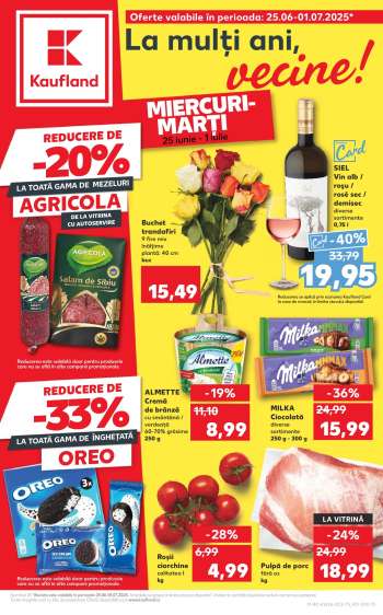 Cataloage Kaufland - 25.06.2025 - 01.07.2025.