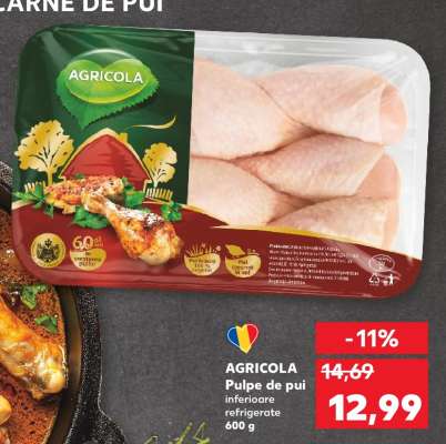 AGRICOLA Pulpe de pui inferioare refrigerate