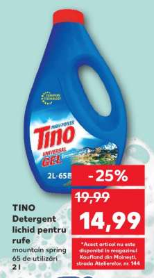 TINO Detergent lichid pentru rufe
