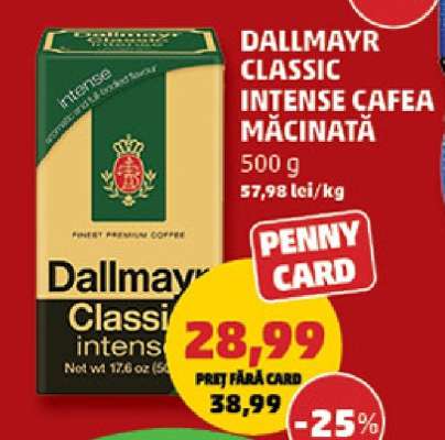 Dallmayr Classic Intense Cafea Măcinată