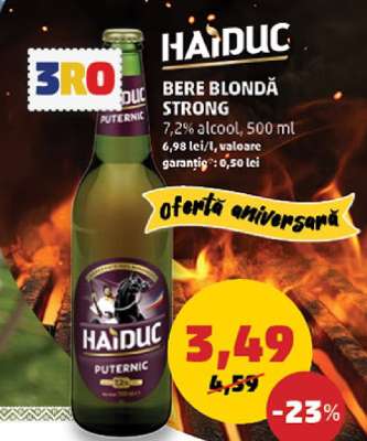 Haiduc Bere Blondă Strong