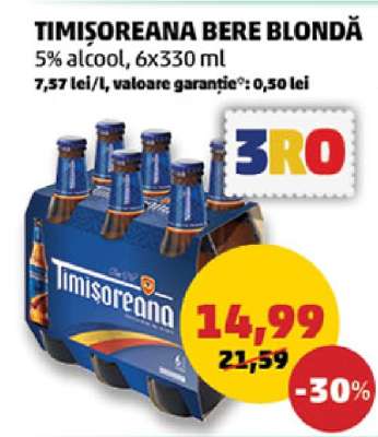 TIMIŞOREANA Bere blondă