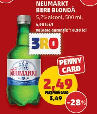 NEUMARKT Bere blondă