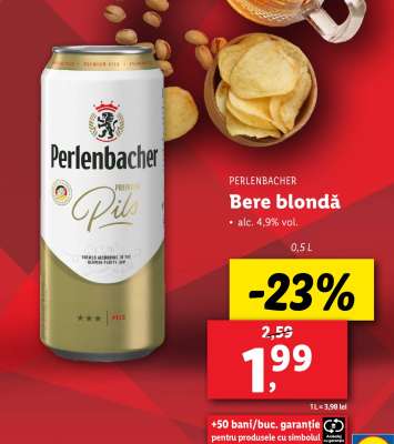 Perlenbacher Bere blondă