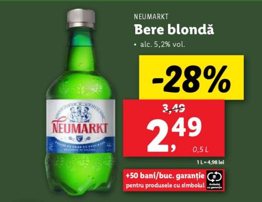 NEUMARKT Bere blondă