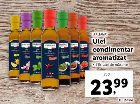 Ulei condimentar aromatizat