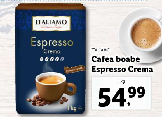 Cafea boabe Espresso Crema
