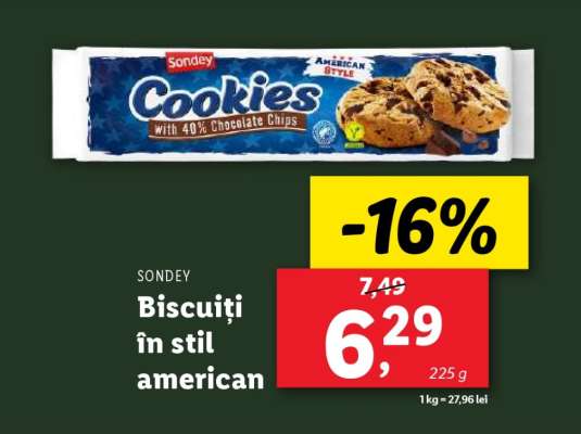 Sondey Biscuiți în stil american