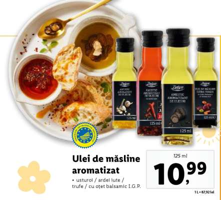 Ulei de măsline aromatizat