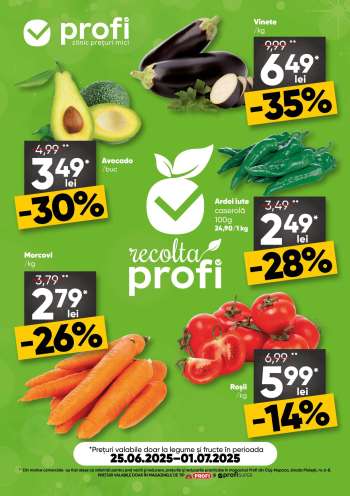 Cataloage Profi - 25.06.2025 - 01.07.2025.