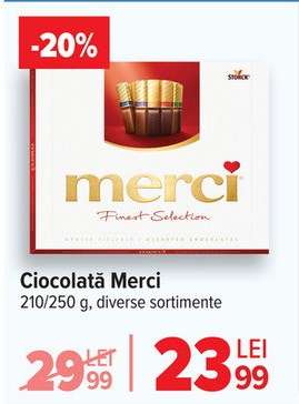 Ciocolată Merci