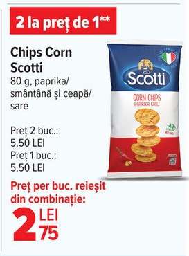 Chips Corn Scotti