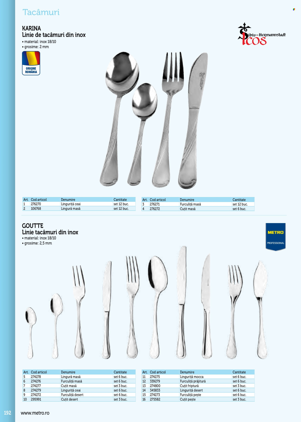 Catalog Metro - 17.09.2025 - 31.12.2026. Pagina 192