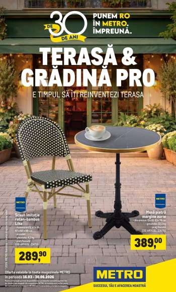 Cataloage Metro - 16.03.2026 - 30.06.2026.